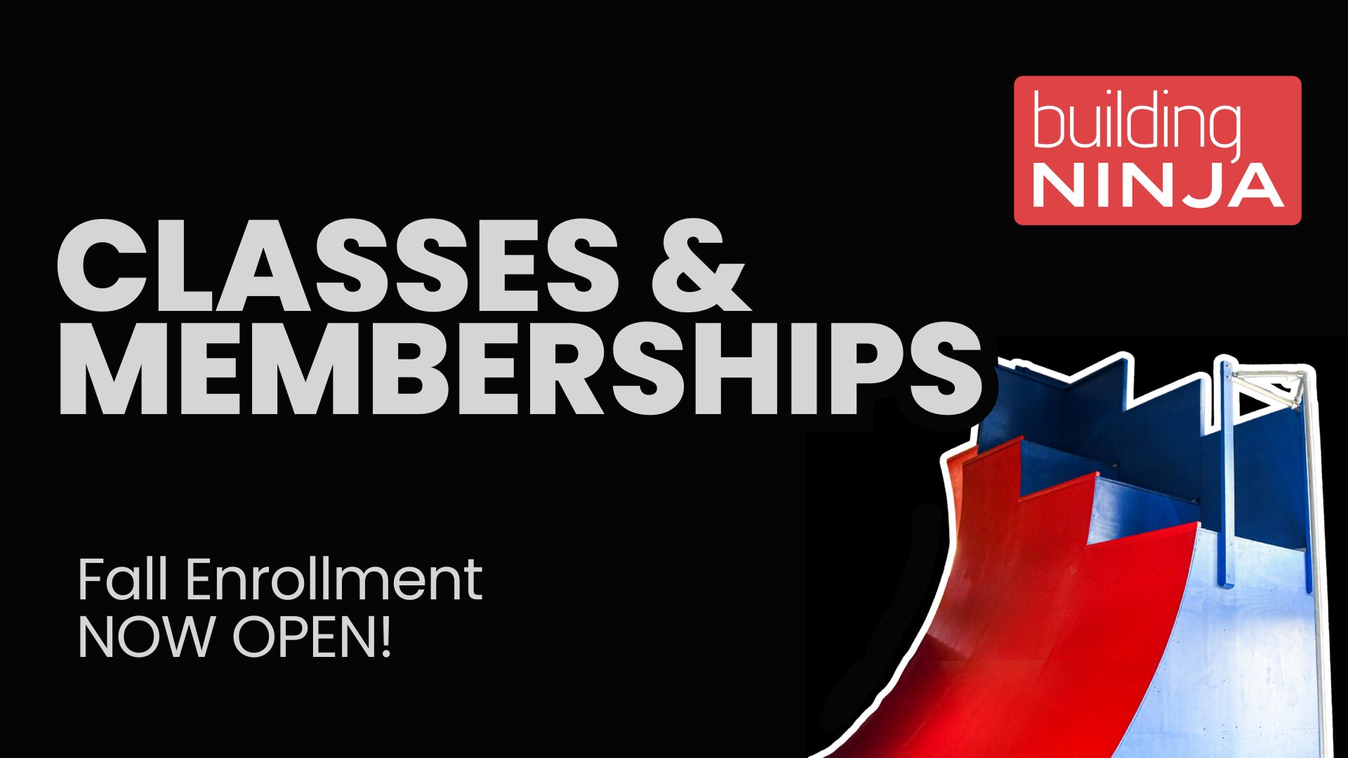 Classes Begin September 1st 1